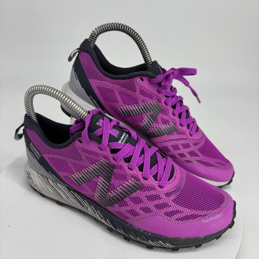 New Balance Summit Unknown Running Shoes Womens 6.5 Purple RevLite Trail Shoes
